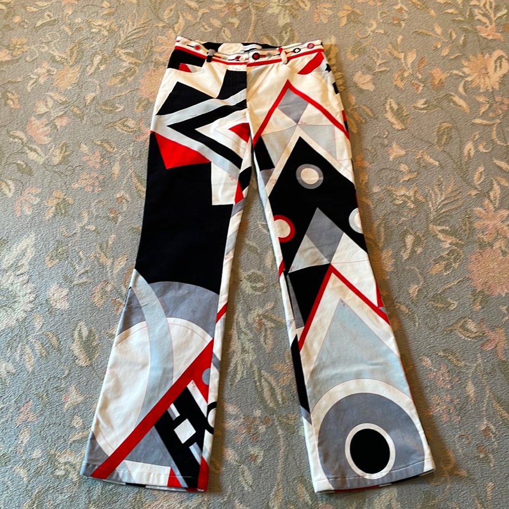 EMILIO PUCCI Velvet Pants - 28” Waist 41” Long 29” Inseam